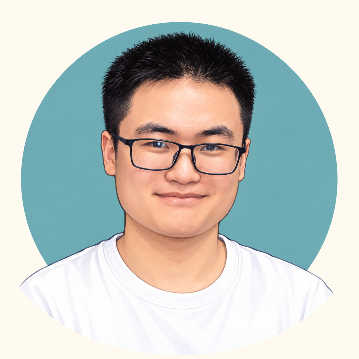 王硕的卡通头像