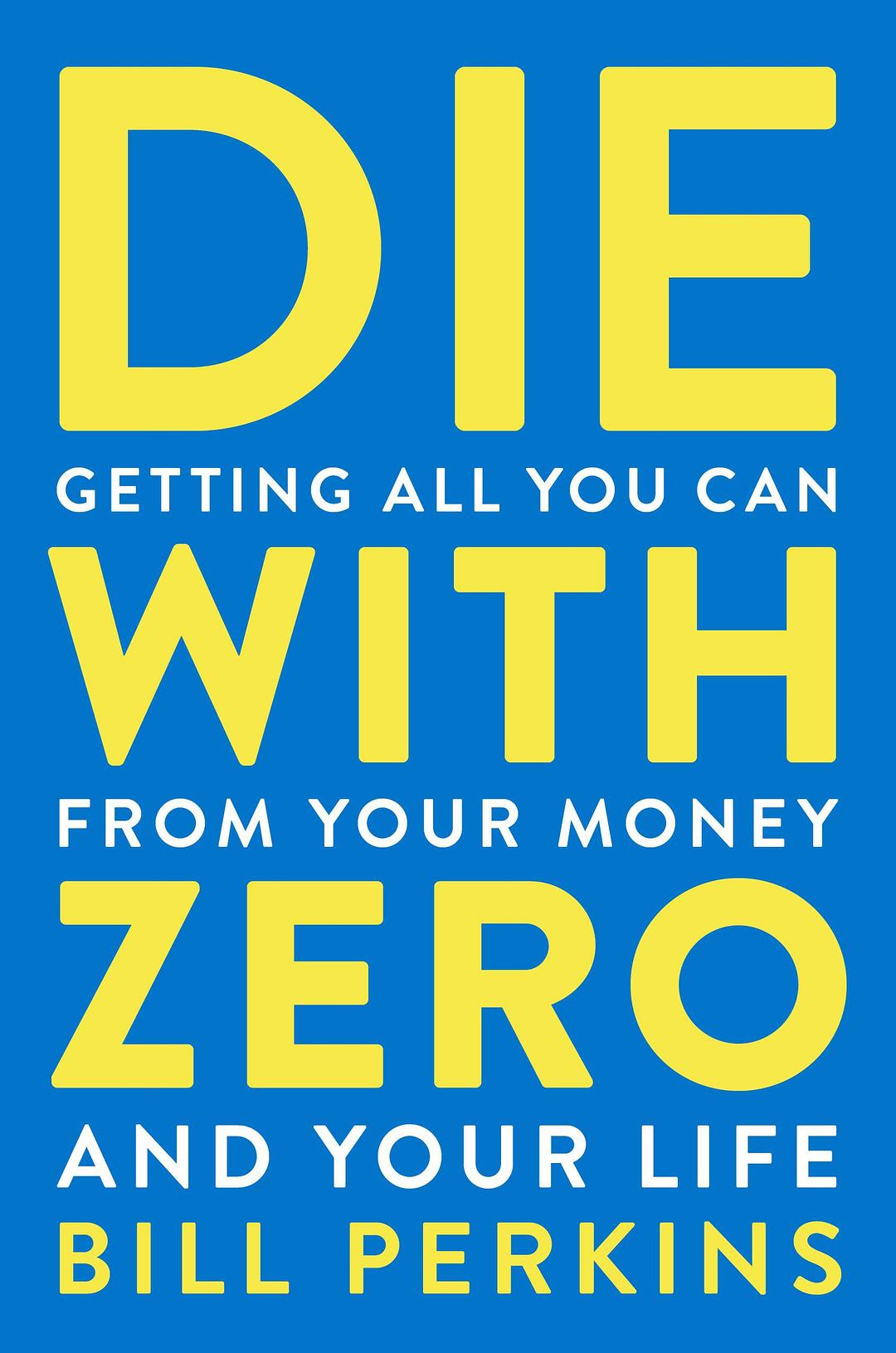 《Die with Zero》封面